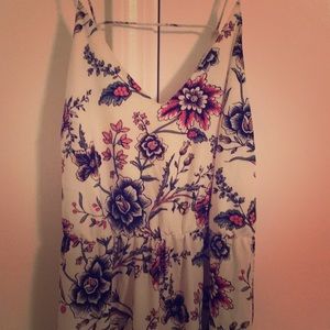 Flowery maxi dress